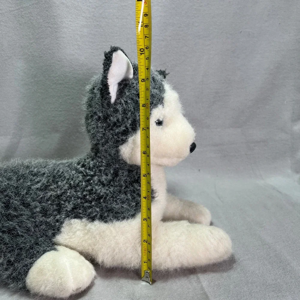 Russ Berrie‎ Blizzard Husky Wolf Dog Vintage 1995 Plush Item 630 16